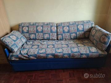 Divano letto doppio con materassi inclusi