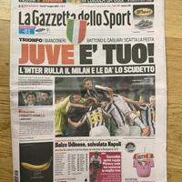 La Gazzetta dello Sport 7 Maggio 2012 JUVE E' TUO