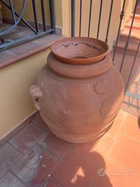 Vasi in terracotta , orci toscani