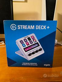 elgato stream deck+(bianco) come nuovo. 