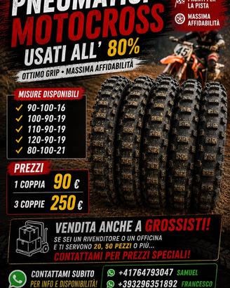 Pneumatici motocross