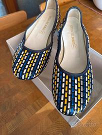 Scarpe donna in pelle tacco 4cm