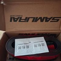 Minigonne in gomma universali auto nere