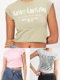 tris di maglie x ragazzina misura XS nuove con car