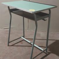 banco scuola ferro e legno mis. 64x44xh72.5