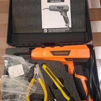 Kit pistola salda plastica con graffe trancino ecc