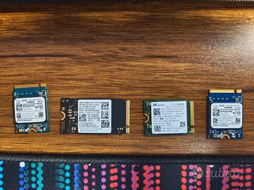 SSD NVME - 512 GB e 256 GB