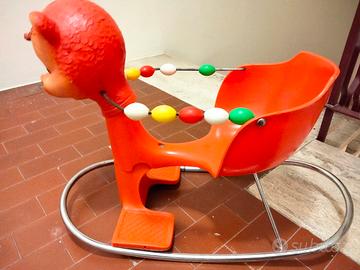 dondolo bambini canova anni 60 70 vintage 