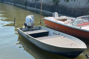 barca in alluminio canadian 370 bassboat