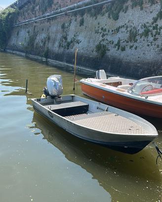 barca in alluminio canadian 370 bassboat