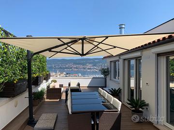 Ombrellone Peter 400x300cm palo reclinabile