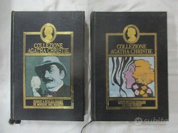 2 Libri Agatha Christie rilegati 1991