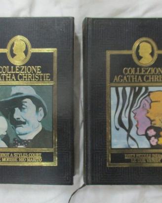 2 Libri Agatha Christie rilegati 1991