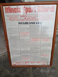 Poster biliardi minoia