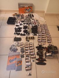 Serpent 710 con motore, radiocomando e ricambi