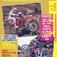 rivista MOTOCROSS numero 10 del 1985