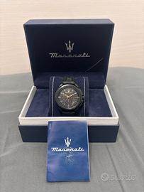 maserati successo 44mm chrono nero con scatola
