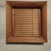 Vassoio in bambù da arredamento