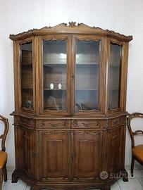 Libreria e credenza in llegno massello 