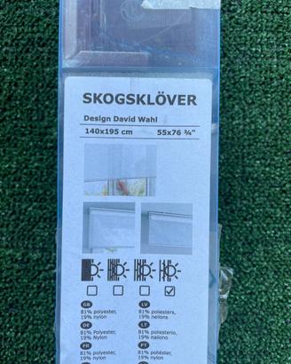 Tenda a rullo IKEA SKOGSKLÖVER (design David Wahl)