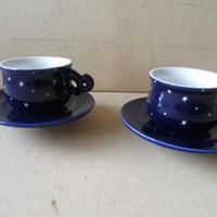 Tazzine da caffè a forma di baci perugina vintage