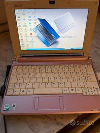 Acer Aspire One ZG5 funzionante XP batteria ok
