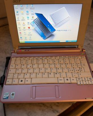 Acer Aspire One ZG5 funzionante XP batteria ok