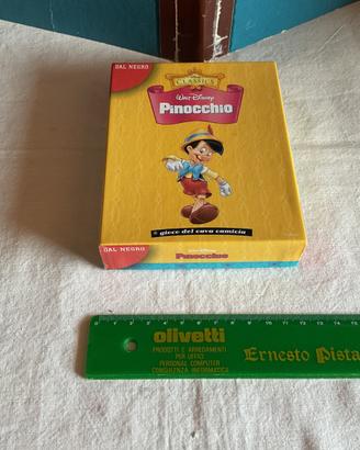 🟥Gioco carte Pinocchio cava camicia Walt Disney