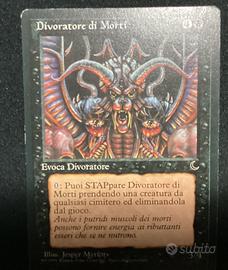 Carta Magic rara Divoratore di Morti vintage