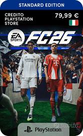 🎮 FIFA 26 PS5 digitale – codice immediato a 50€