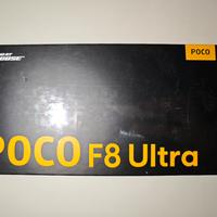 poco f8 ultra nuovo, blu denim, versione 16/512