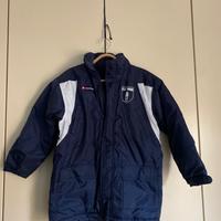 Giacca calcio blu taglia M 11-12 anni 140-152 cm
