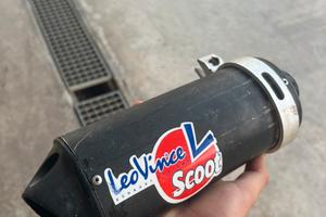 scarico pitbike leovince