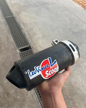 scarico pitbike leovince