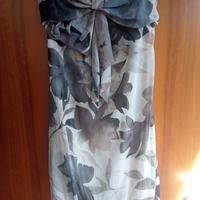 vestito donna senza spalline 