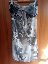 vestito donna senza spalline 
