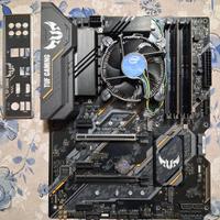 ASUS TUF GAMING B460M PLUS + cpu Intel i5 10400