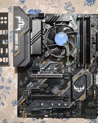 ASUS TUF GAMING B460M PLUS + cpu Intel i5 10400