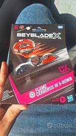 Flame Cerberus W 5-80 WB beyblade x hasbro nuovo