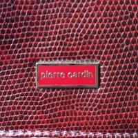 Borsa pelle Bordeaux Pierre Cardin