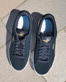 Scarpe donna Puma camoscio nero 37.5 