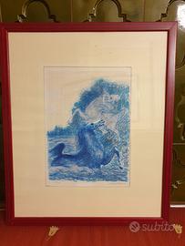 Litografia di Aligi Sassu. 