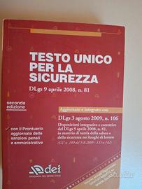 Testo unico per la sicurezza Tip. del Genio Civile