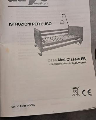 letto per disabili regolabile elettricamente