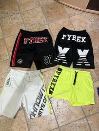 pantaloncini e costume pyrex