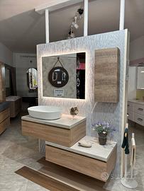 MOBILE BAGNO 90 CM SFALSABILE +  COLORI