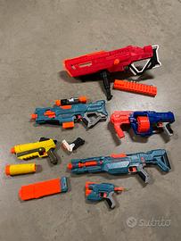 Nerf ragazzi pistole fucili