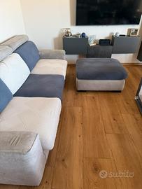 Divano Poltrone & Sofa con puff