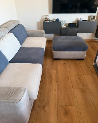 Divano Poltrone & Sofa con puff