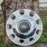 copricerchi fiat 500 cromato originale r14 